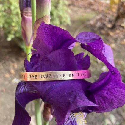 Mary I “truth-the Daughter Of Time” Motto Cuff