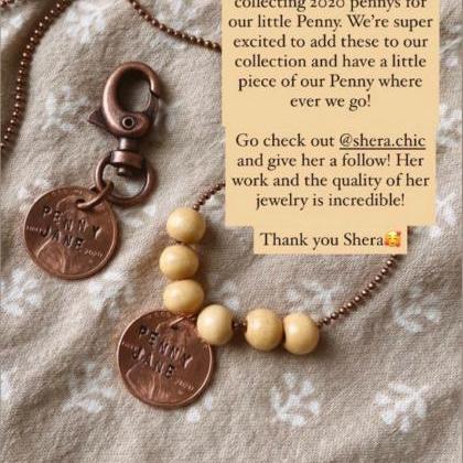 Milestones Penny Necklace