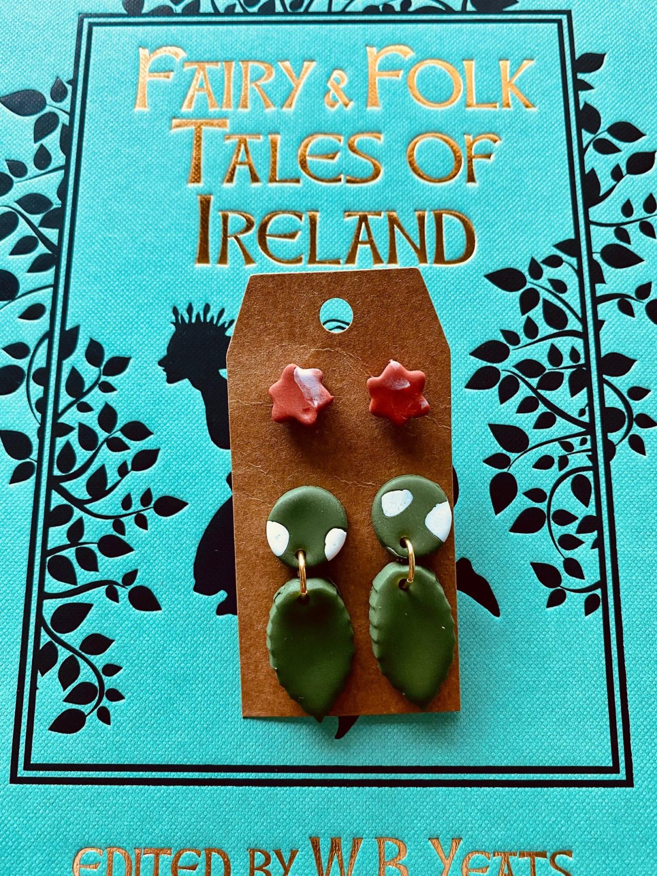 Plant Lady Clay Earring Set