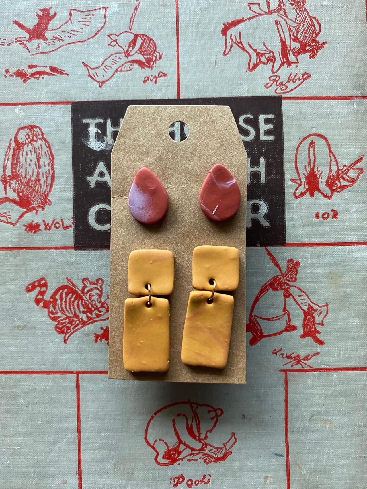 Oh Bother! Clay Earring Set