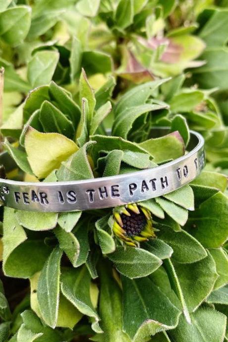 Fear is the Path to the Dark Side Cuff
